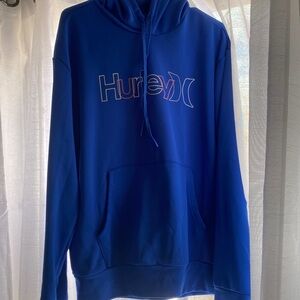 Small blue hoodie